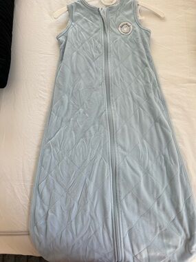 Dreamland Baby Sky Blue Bamboo Sleep Sack - Classic (Non- Weighted)